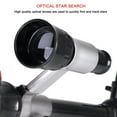 thumbnail image 5 of Kids Telescope, Astronomical Telescope for Children with 40X Magnification, 60MM Large Diameter & Tripod, High-Definition Focus Wheel, Educational STEM Toy for Beginners, Portable Astronomy Gifts, 5 of 9