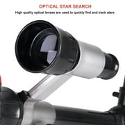 Kids Telescope, Astronomical Telescope for Children with 40X Magnification, 60MM Large Diameter & Tripod, High-Definition Focus Wheel, Educational STEM Toy for Beginners, Portable Astronomy Gifts