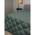thumbnail image 2 of Leaf Down Alternative Comforter, Layout of Hand Drawn Leaves with Paintbrush Strokes, Microfiber Quilt for All Season, 5 Sizes, Multicolor, by Ambesonne, 2 of 3
