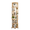 Natural Wood, variant on DRNANLIT 6 Tier Rotating Bookshelf, Solid Wood Spinning Bookcase with Wheels & 360° Display, Space-Saving for Small Spaces Corner Home Office, Walnut