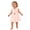 Light Pink, variant on Toddler Girls Denim Dress Sleeveless Summer Casual Lapel Collar A Line Pleated Ruffl𝖾 Belt Playdate Comfortable Daily Outing Park