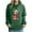 Green, variant on LEBONYARD Women's Trendy Drawstring Hooded Chic Christmas Printed Long Sleeve Pocekt Sweatshirts Casual Loose Warm Fit Ladies Christmas Sweatshirts