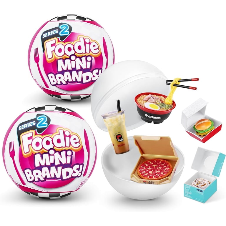Zuru 5 Surprise Series 2 Mystery Box - Rare Foodie Mini Brands