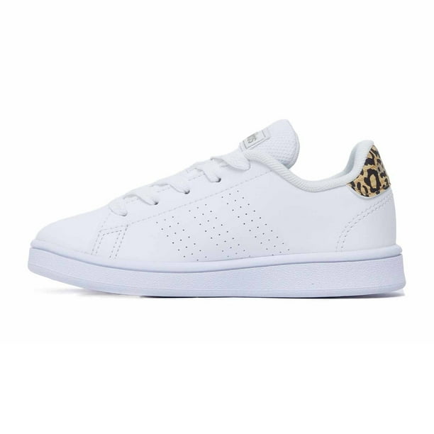 Tenis Casual Adidas Advantage k Blanco FY8875 Niña 16.5cm