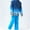 Blue, variant on SGFCWSX Kids Ski Jacket and Pants Set with Removable Hood Boys Girls Insulated Windproof Waterproof Gradient Snow Outfit Blue Size 7-8Years