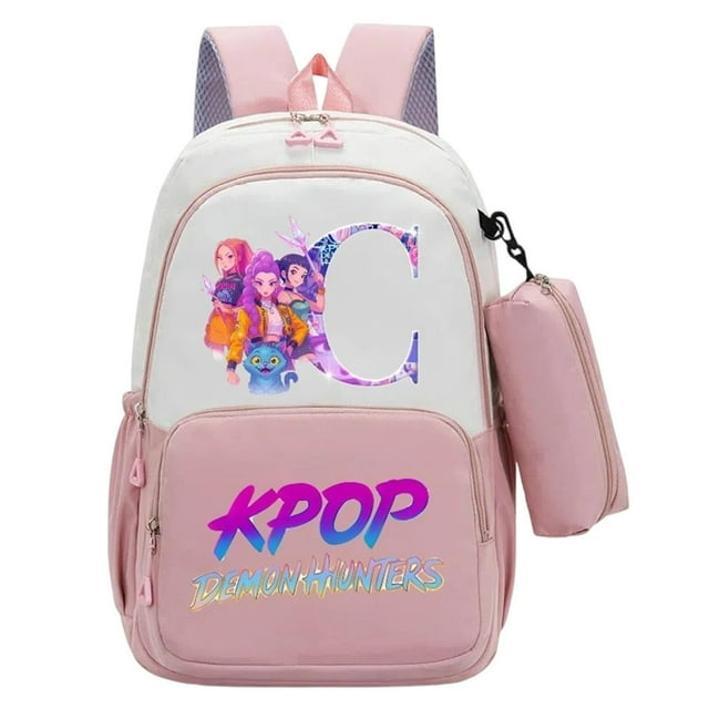 Two Piece Set with Backpack, School Backpack Unisex Shoulder Bag for School Travel, Durable Pencil Case Included, Functional Set for Students and Daily Use