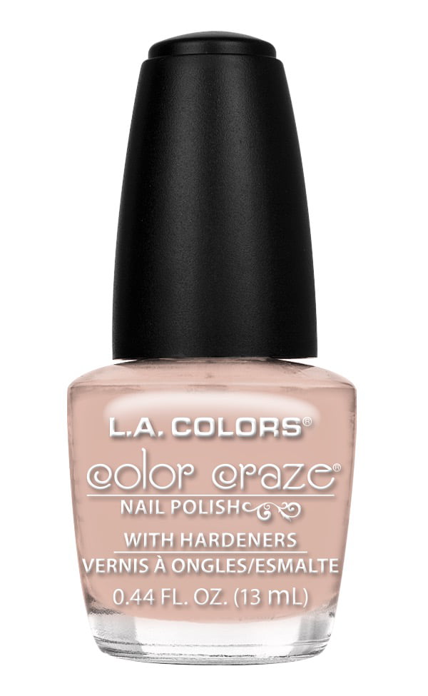 L.A. COLORS Color Craze Nail Color, Intimate (Nude) - Walmart.com ...