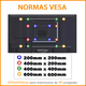 thumbnail image 2 of Soportes Monitor Tv Para 32-90 Mover Pantallas Apoyo 80kg Malubero, Negro, 2 of 5