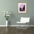 thumbnail image 3 of Trademark Fine Art "Rosy Inlet" Canvas Art by Michael Blanchette Photography White Matte, Birch Frame, 3 of 4