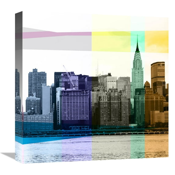 Global Gallery's 'Heart of a City II' by Big City Photos Stretched Canvas Wall Art