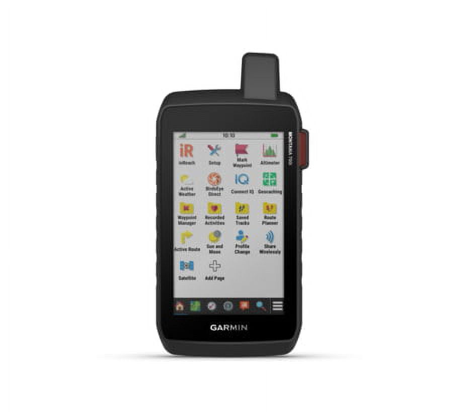 Garmin Montana 700, Rugged GPS Handheld, Routable Mapping for Roads and Trails, Glove-Friendly 5" Color Touchscreen