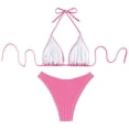 thumbnail image 5 of JAKANYQ Nouveau Bikini à Carreaux Fendu Rétro Charmant, L, 5 of 5