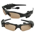 thumbnail image 3 of Bluetooth 5.0 gafas de sol energía solar gafas inalámbricas auriculares auriculares estéreo marrón oscuro, 3 of 5