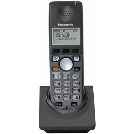 Panasonic KX-TGA670B -Extra Handset for KX6700 Series (2-LINE) - Black