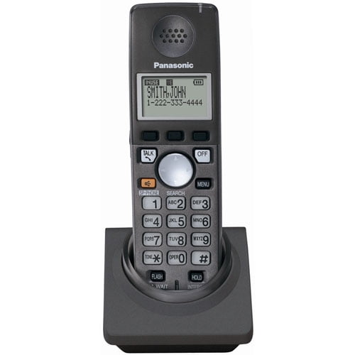 Panasonic KX-TGA670B -Extra Handset for KX6700 Series (2-LINE) - Black
