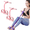 pink, variant on wondolla exercise band,Versatile Elastic Training Cord with Foot Loops & Hand Grips, Customizable Tension Workout Rope for Total‑Body Training, Lightweight Compact Gear for On the Go Fitness