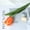 橙色, variant on Yoyauz Artificial Tulip Flowers 14inch Simulation Flowers Wet Feeling Premium Hand Feeling Tulip Fake Flowers Wedding Party Bouquet Home Decor