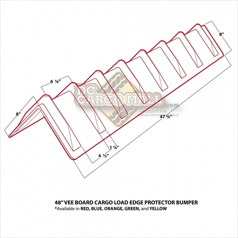 Corner Board, 48 Edge Protector 2 x 2