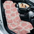 thumbnail image 2 of FOR U DESIGNS Pink Cow Spot Print Car Seat Cover for Trucks and SUVs Universal Front Seat Protector, Sweat Towel with Storage Bag, Multi-Purpose Towels for Gym, Beach, and Athletic, 2 of 7