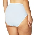 thumbnail image 3 of Bali Full-Coverage Hi-Cut Panty Blue Tulle Heather 10 Women's, 3 of 3