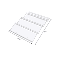 thumbnail image 1 of 4-Tier Drawer Spice Organizer Acrylic Spice Rack Tray Seasoning Bottle Storage Rack Kitchen Drawer Organizer Transparent, 1 of 5