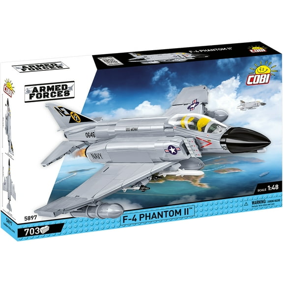 COBI Armed Forces F-4 Phantom II Aircraft Carrier