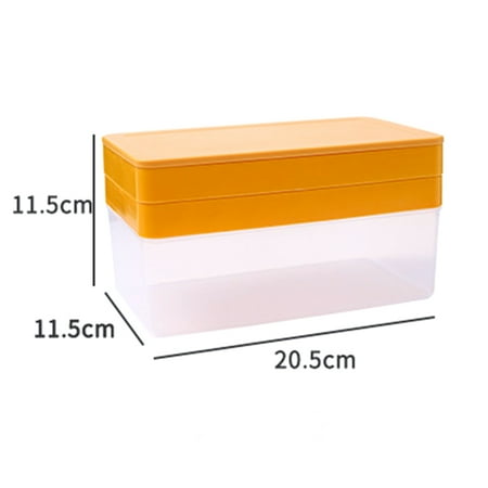 

Household Ice Tray Stencils with Lid Multifunctional Large Capacity Ice Box