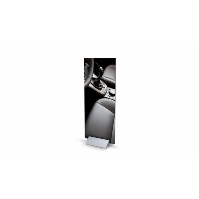 Testrite Visual Products CM24-S Curvette Mounts 24 in. Curvette Mounts- Black