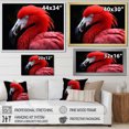 thumbnail image 4 of Designart "Flamingos In Blush I" Animals Flamingo Canvas Wall Art, 4 of 7