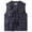Dark Blue, variant on jjayotai Mens Coat Jacket Clearance Men's Sleeveless Work Clothes Jacket Solid Color Stand Collar Multiple Pockets Outdoor Sports Vest Photography Leisure Coat