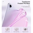 thumbnail image 4 of Funda MoKo Soft TPU translúcida esmerilada para iPad mini 7th Pink, 4 of 9