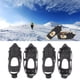 thumbnail image 3 of Crampones de 24 dientes, cubierta antideslizante para zapatos de nieve, Material TPE, pesca, nieve, hielo, suministros de montañismo, artículos esenciales para el invierno, tamaño, 3 of 5