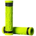 thumbnail image 1 of 1 par de puños de bicicleta MTB de 30 mm con tapas antideslizantes para los extremos del manillar. Verde, 1 of 8