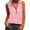 Pink, variant on Basic Tank Tops for Women Long Casual Plain Color Summer Tank Tops for Women Adjustable Breathable Round Neck Sleeveless Camisole Undershirt Basic Tanks Top