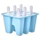 thumbnail image 2 of Moldes para Helados Caseros Paletas Silicona Molde Hielo Fácil Liberación 6 Piezas Sin BPA Quitar Reutilizable, 2 of 9