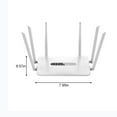 thumbnail image 3 of Kiplyki 2.4G/5G Six Antenna 1200M Wireless Router Home WiFi High-speed Through Wall Wireless 5G Router High-speed Stable 4 Interfaces, 3 of 5