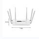 thumbnail image 3 of Enrutador inalámbrico de 2,4 G/5G con seis antenas y 1200 m para el hogar, de alta velocidad, con conexión a pared, 5G, estable y de alta velocidad, con 4 interfaces., 3 of 7