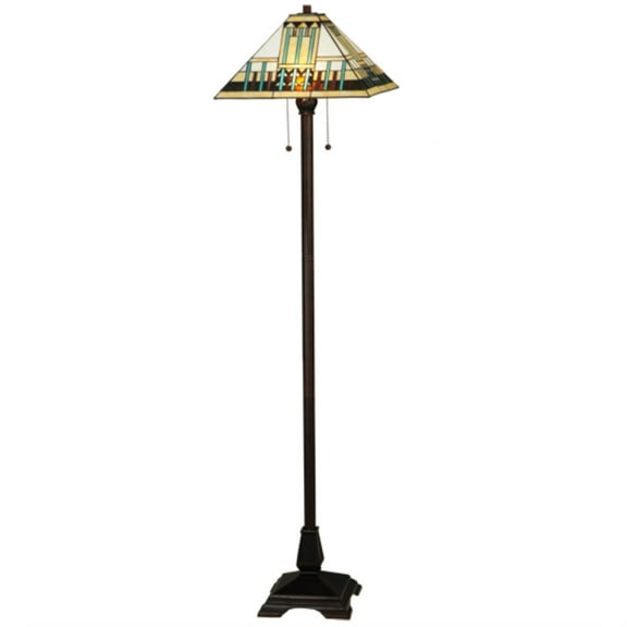 Meyda Lighting 62'H Zaragoza Mission Floor Lamp - 138129