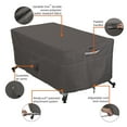 thumbnail image 4 of Classic Accessories Ravenna® 56" Rectangular Fire Pit Table Cover - Premium Outdoor Furniture Cover with Water Resistant Fabric (55-598-015101-EC), 4 of 17