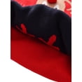 thumbnail image 4 of Bagilaanoe Toddler Baby Girl Boy Christmas Sweater Long Sleeve Cartoon Deer Print Pullover 12M 24M 3T 4T 5T 6T 7T Kids Warm Jumpers Tops Fall Loose Knitwear, 4 of 7