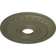thumbnail image 3 of Ekena Millwork 17 1/2"OD x 3 5/8"ID x 1"P Munich Ceiling Medallion (Fits Canopies up to 5 5/8"), Hand-Painted Spartan Stone, 3 of 6