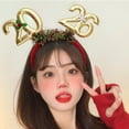 thumbnail image 3 of 2026 Happy New Year Hairband Head Accessory For Adult Children New Year Event, 3 of 10