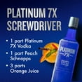 thumbnail image 4 of Platinum 7X Vodka, 750ml, 4 of 9