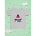 thumbnail image 3 of The Birthday Of America T-Shirt Infant -Image by Shutterstock,  12 Months, 3 of 4