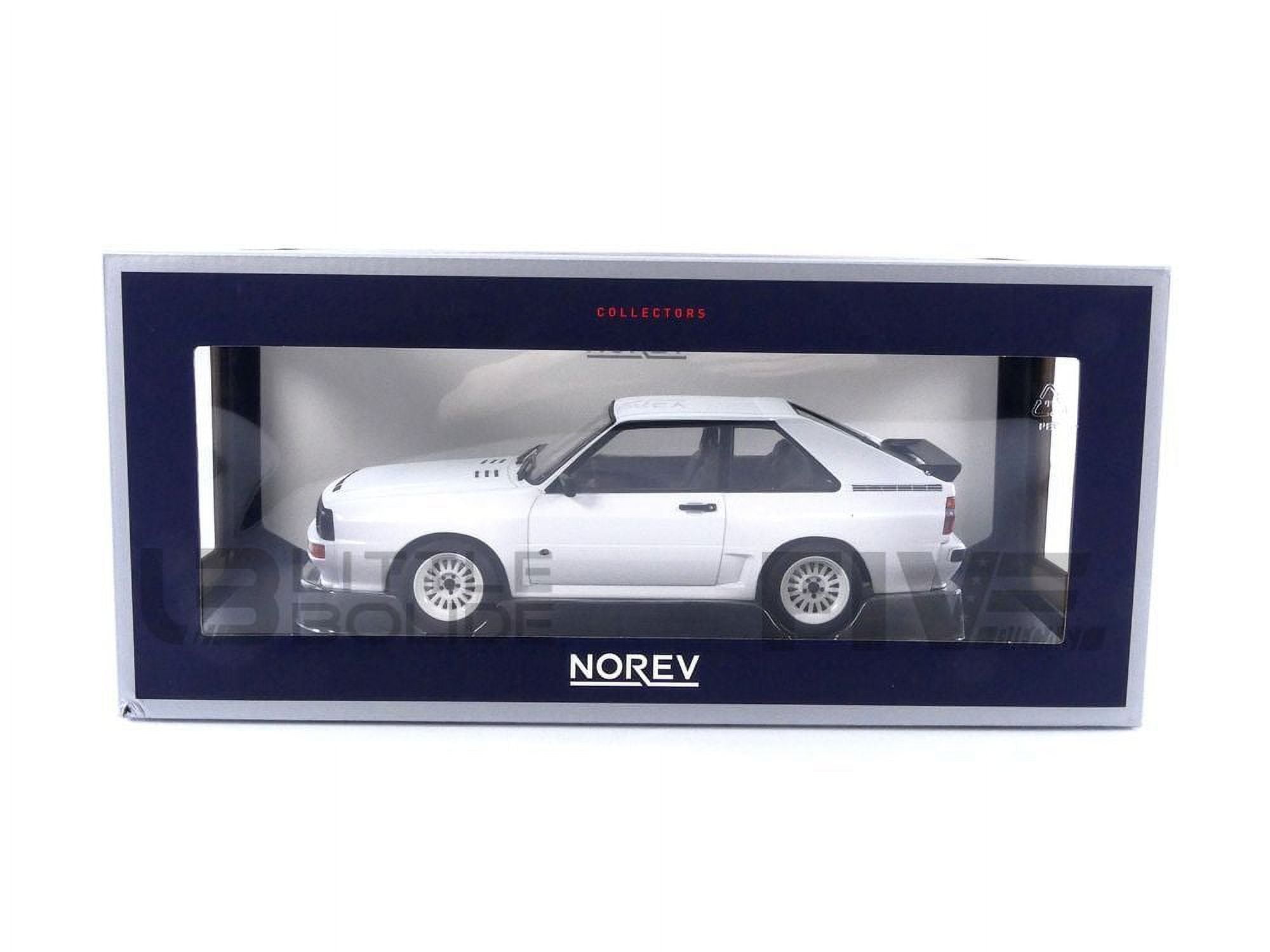 1985 Audi Sport Quattro Coupe Dark Blue 1/18 Diecast Model