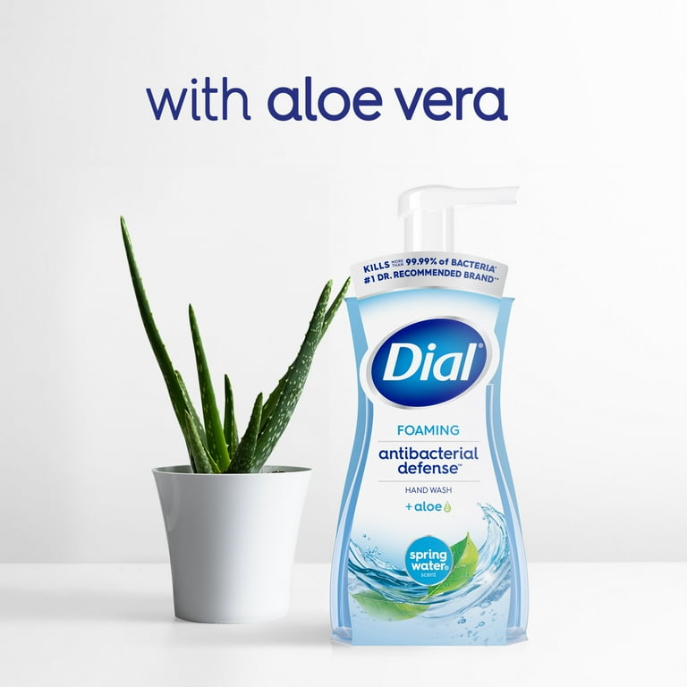 Dial Antibacterial Foaming Hand Wash Spring Water 7.5 fl oz Walmart