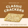 Crispy Wheat Crackers Dairy Free, NonGMO, Made with Wheat Flour