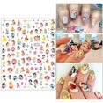 thumbnail image 4 of Adesivos para Nail Art JinPren, 6 hojas, calcomanías 3D de sirena, 4 of 7