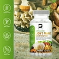 thumbnail image 5 of Beworths Organic Lion's Mane Mushroom, Mushroom Complex Supplement 1000mg - 120 Capsules, 5 of 9