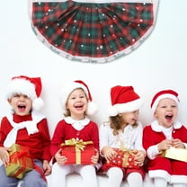 Christmas Outdoor Fan Flag Yard Decoration Bunting Banner Hanging Flag Half Circle Flag Fence Decoration Party Favor